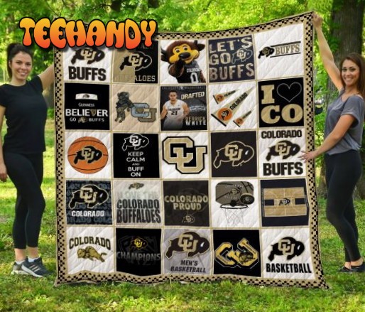 Ncaa Colorado Buffaloes 3D Customized Personalized 3D Quilt Blanket