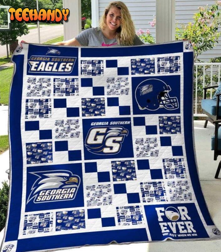 Ncaa Georgia Southern Eagles Customized Personalized Quilt Blanket