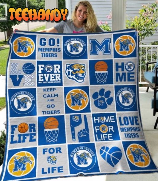 Ncaa Memphis Tigers 3D Customized Personalized 3D Quilt Blanket