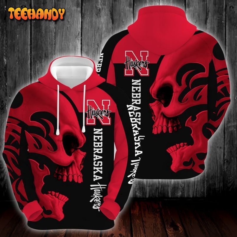 Nebraska Huskers 3D Hoodie For Men For Women All Over Printed Hoodie