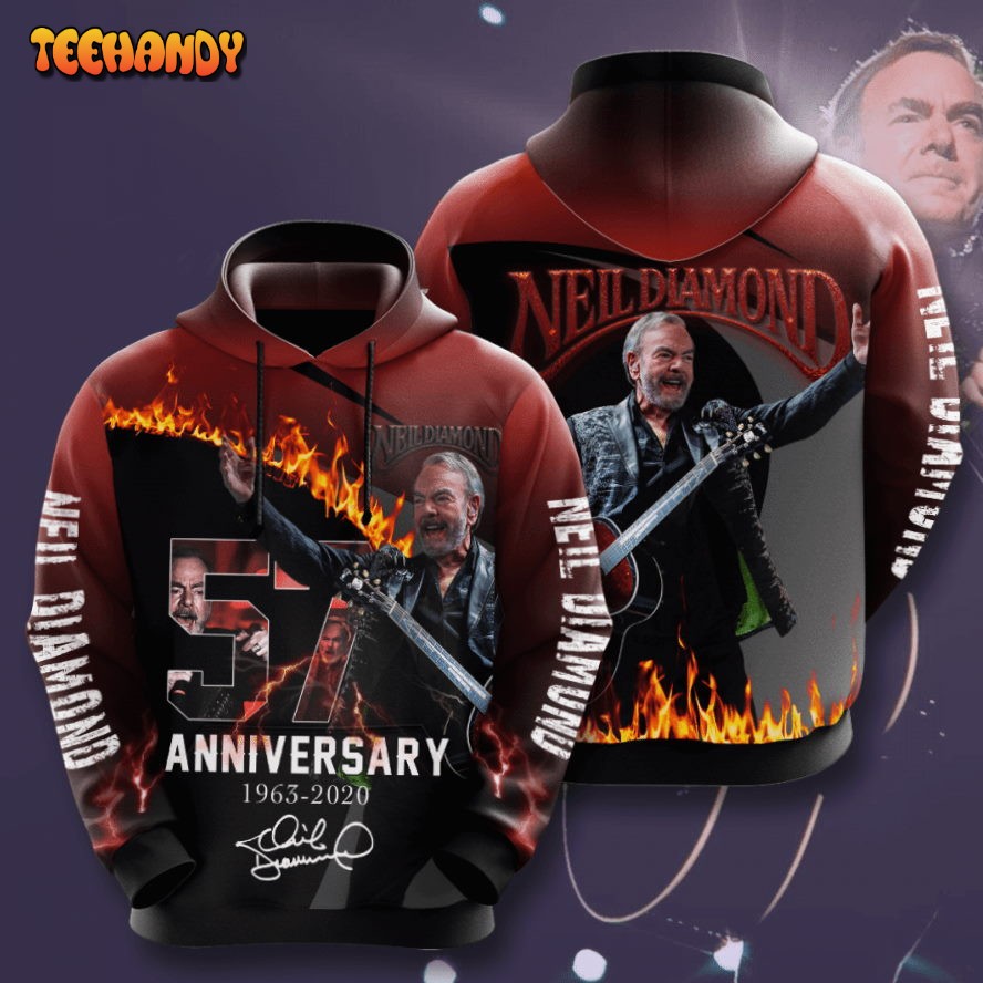 Neil Diamond 3D Hoodie