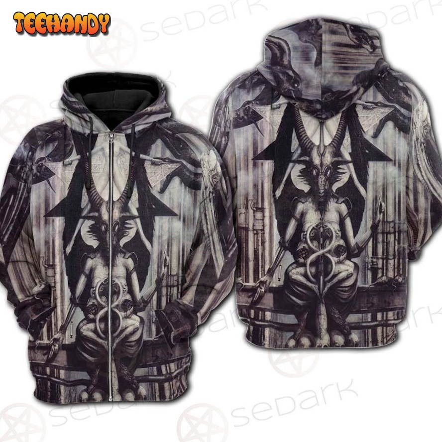 NEW BAPHOMET ABSTRACT 3D Hoodie For Men For Women All Over Printed Hoodie