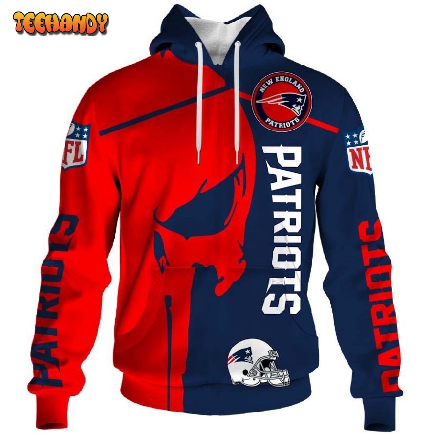 New England Patriots 3D Hoodie All Over Printed Hoodie