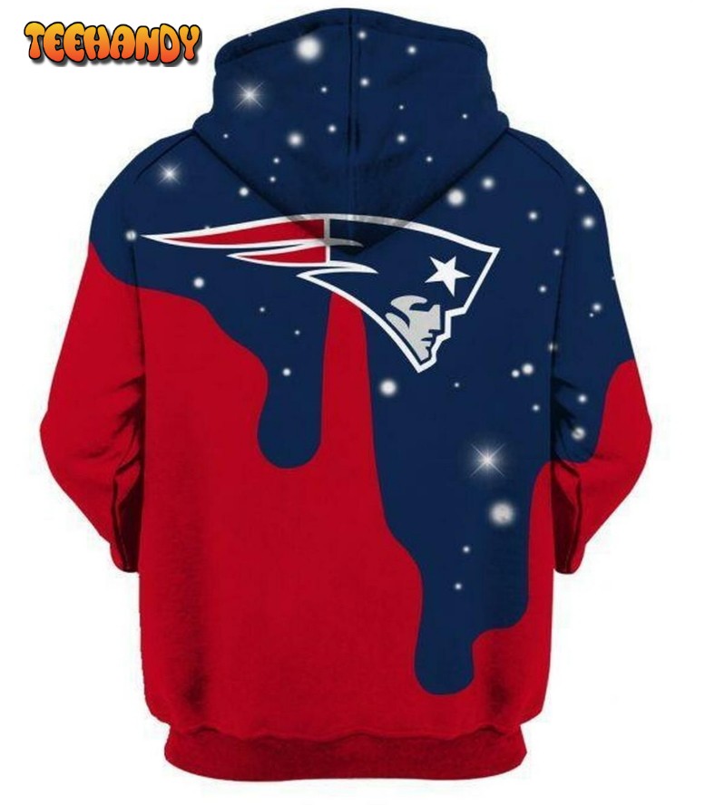 New England Patriots Nfl Football Pullover Hoodie All Over Print 3D Hoodie