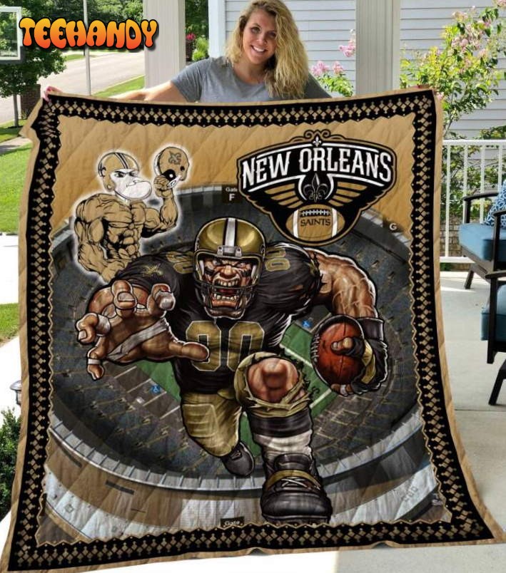 New Orleans 3D Customized Quilt Blanket