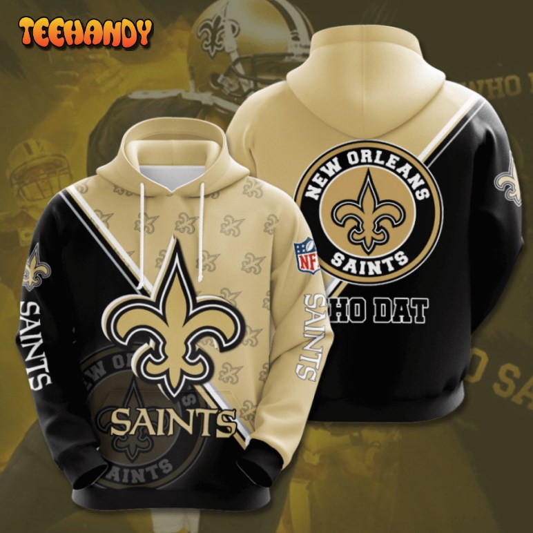 New Orleans Saints 3D Hoodie Sweatshirt For Fans Men Women