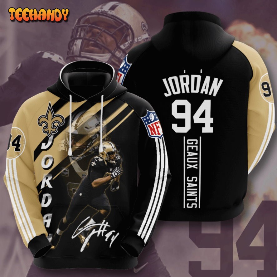 New Orleans Saints Cameron Jordan 3D Hoodie For Men For Women