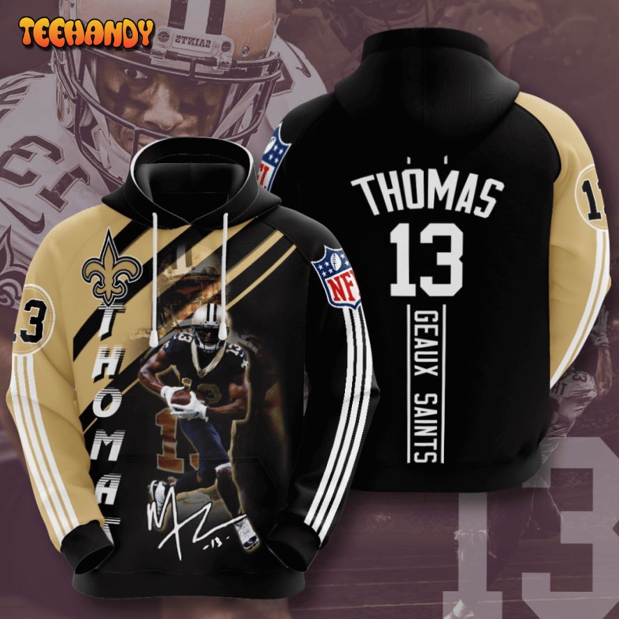 New Orleans Saints Michael Thomas 3D Hoodie For Men For Women