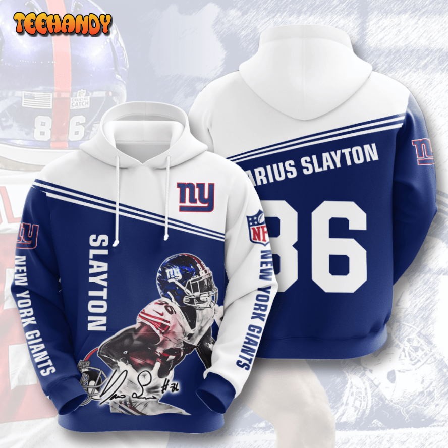 New York Giants 3D Hoodie