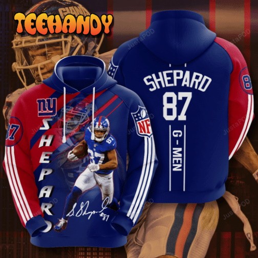 New York Giants Sterling Shepard 3D Hoodie For Men For Women 3