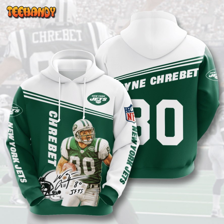 New York Jets 3D Hoodie