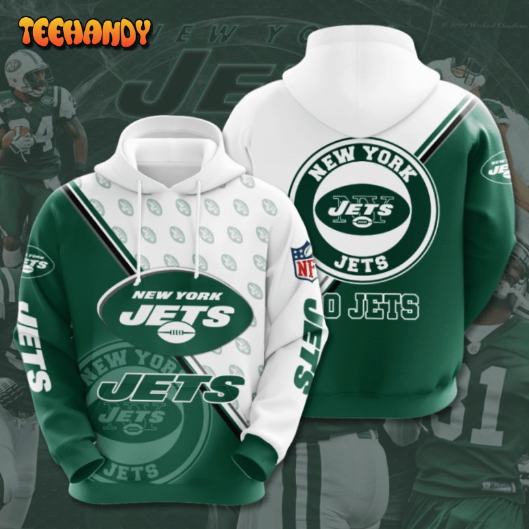 New York Jets 3D Hoodie Sweatshirt For Fans Men Women All Over Printed Hoodie