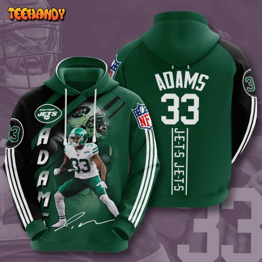 New York Jets Jamal Adams 3D Hoodie For Men For Women All Over Printed Hoodie