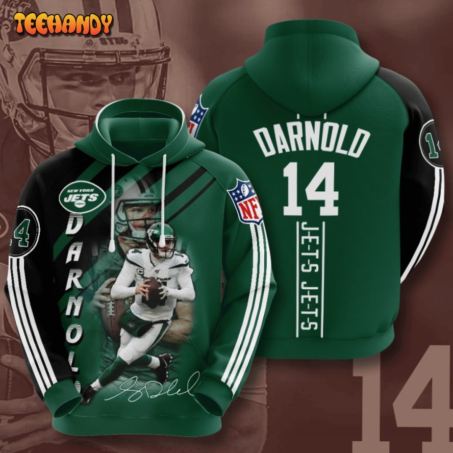 New York Jets Sam Darnold 3D Hoodie For Men For Women All Over Printed Hoodie