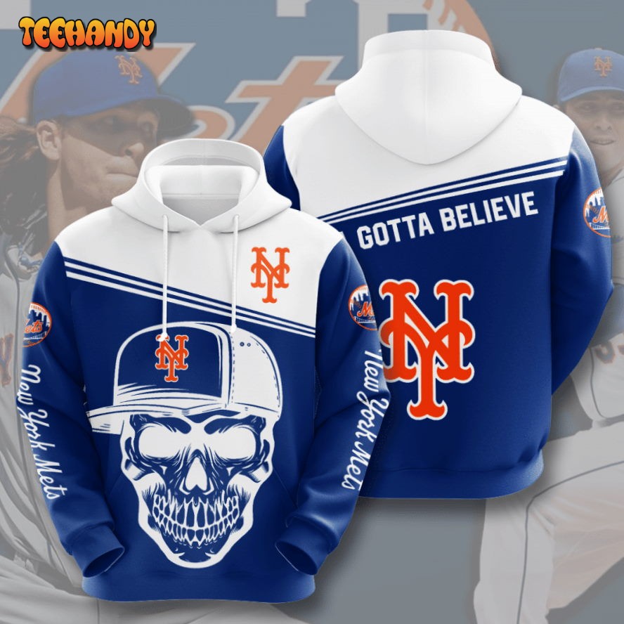 New York Mets 3D Hoodie Sweatshirt For Fans Men Women All Over Hoodie