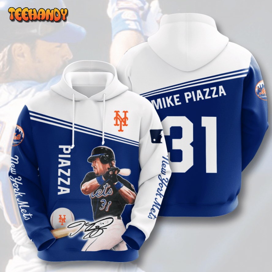 NEW YORK METS Mike Piazza 3D Hoodie For Men For Women All Over Hoodie