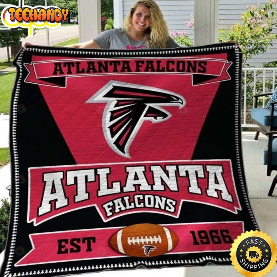 NFL Atlanta Falcons Est 1966 For Fan NFL Football Blanket Gift