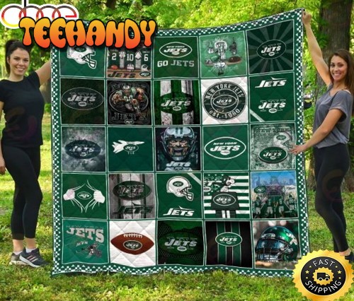 NFL New York NFL Football Sherpa Fleece Blanket