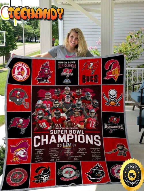 NFL Tampa Bay Buccaneers Super Bowl Champions NFL Football Blanket