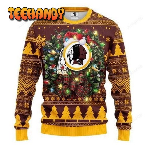 Nfl Washington Redskins Ugly Christmas Sweater, All Over Print Sweatshirt