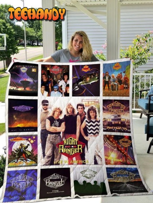 Night Ranger 3D Customized Quilt Blanket