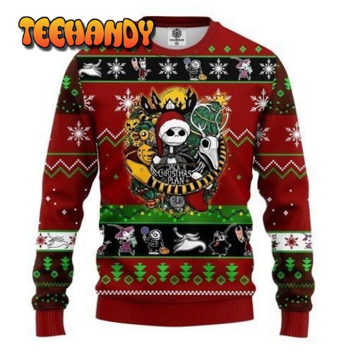 Nightmare Before Christmas For Unisex Ugly Christmas Sweater