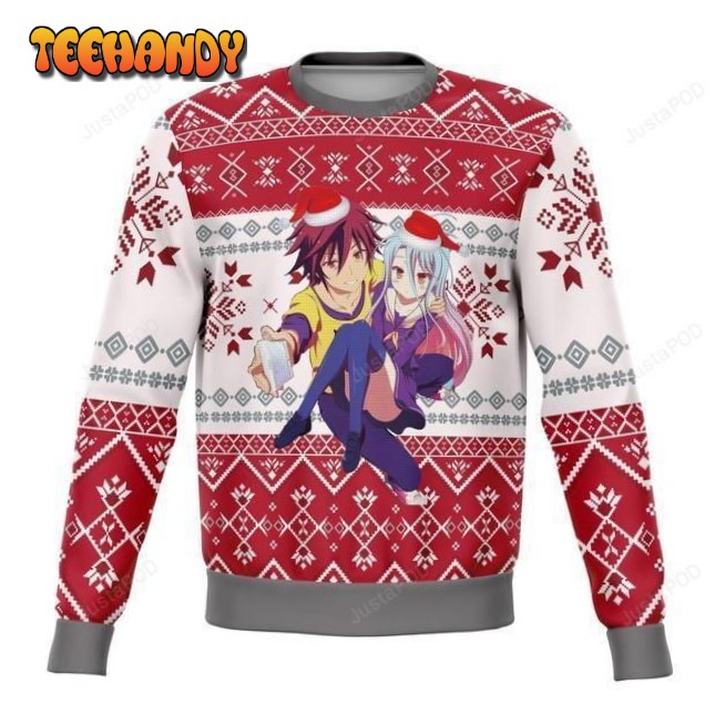 No Game No Life Ugly Christmas Sweater, Ugly Sweater, Christmas Sweaters