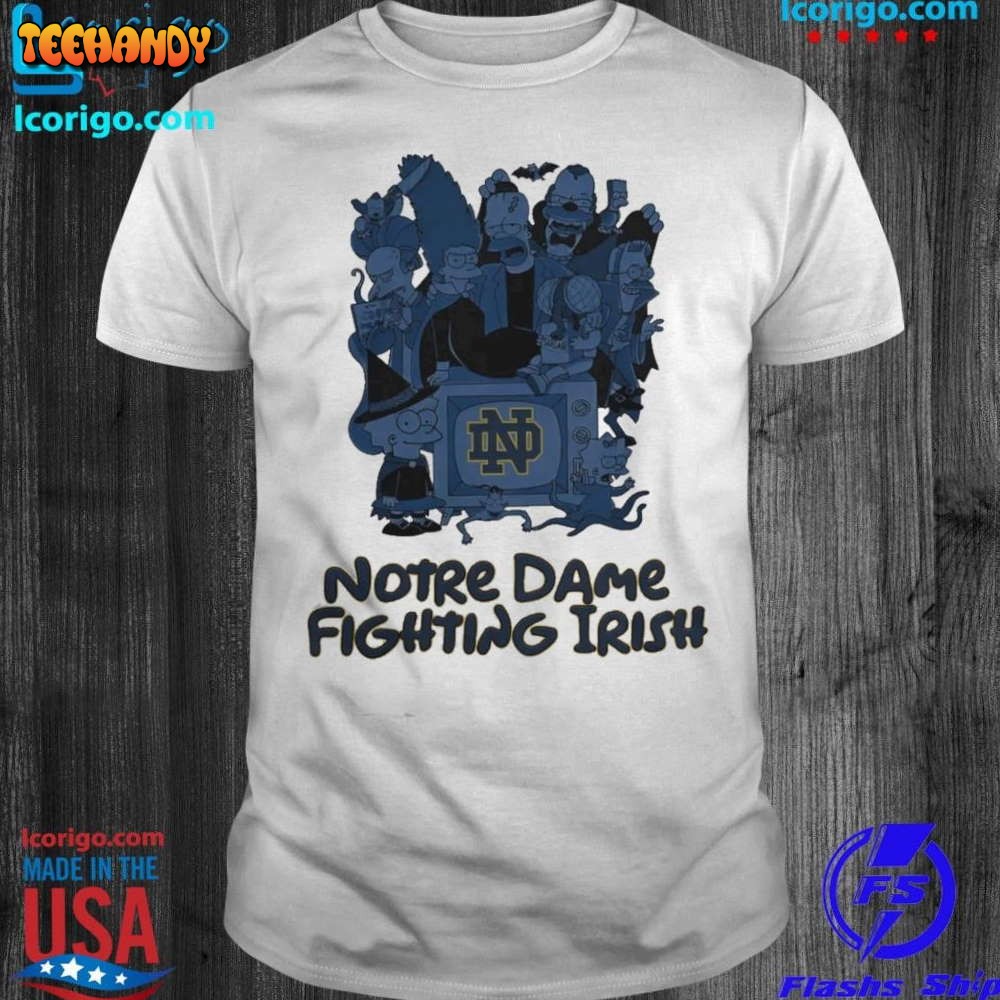 Notre Dame Fighting Irish The Simpsons Halloween Shirt