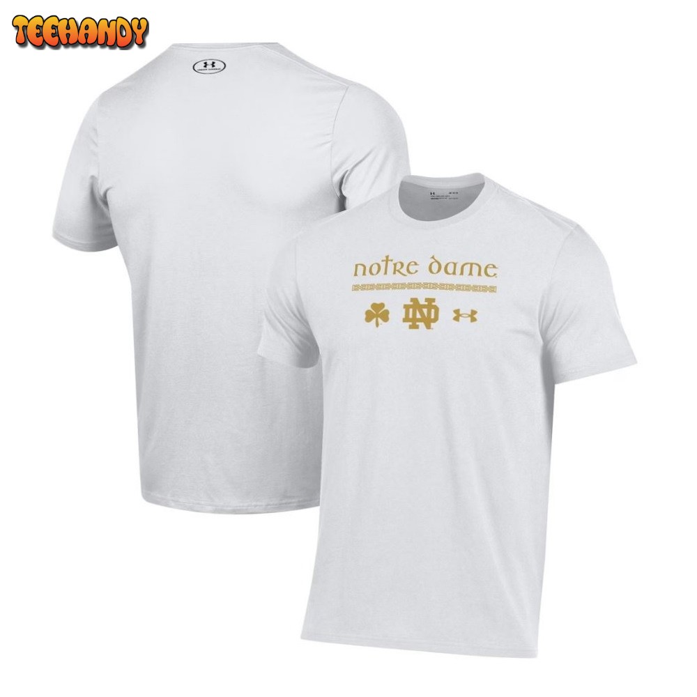 Notre Dame Fighting Irish Under Armour 2023 Aer Lingus College Football T-Shirt