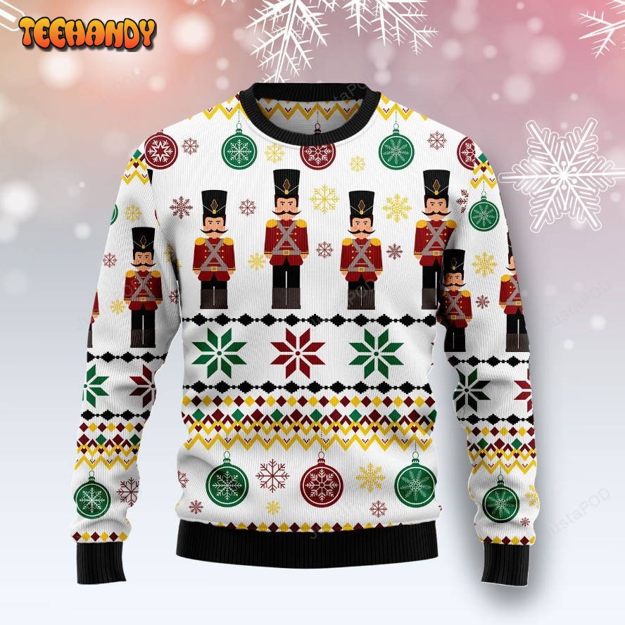 Nutcracker Group Ugly Christmas Sweater, Ugly Sweater