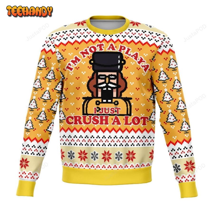 Nutcracker Playa Funny Ugly Sweater, Ugly Sweater, Christmas Sweaters