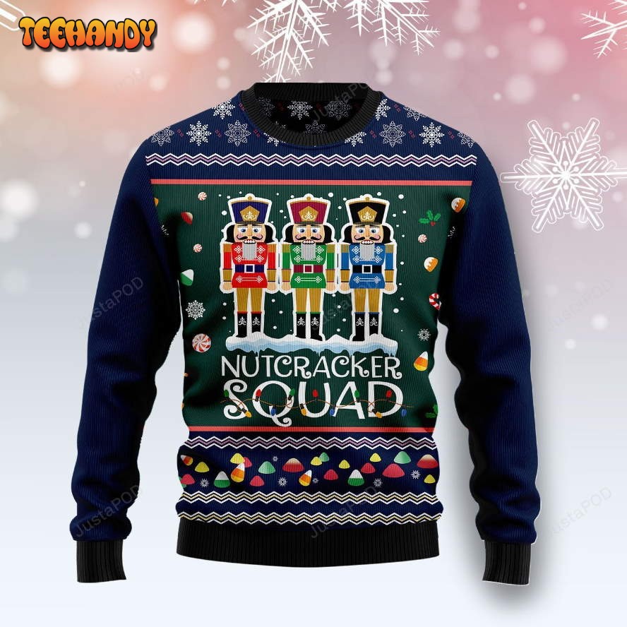 Nutcracker Squad Ugly Christmas Sweater, Ugly Sweater, Christmas Sweaters