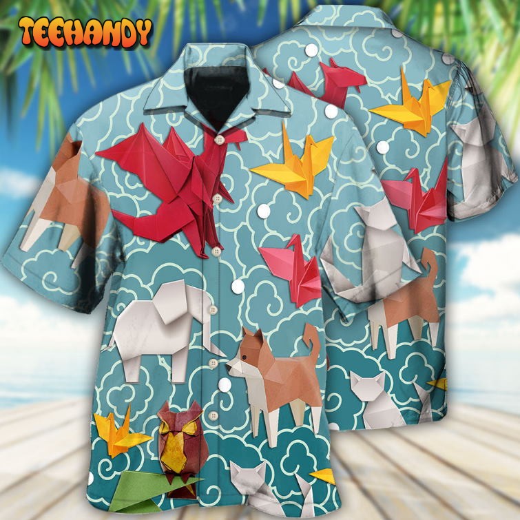 Origami Lover Hawaiian Shirt