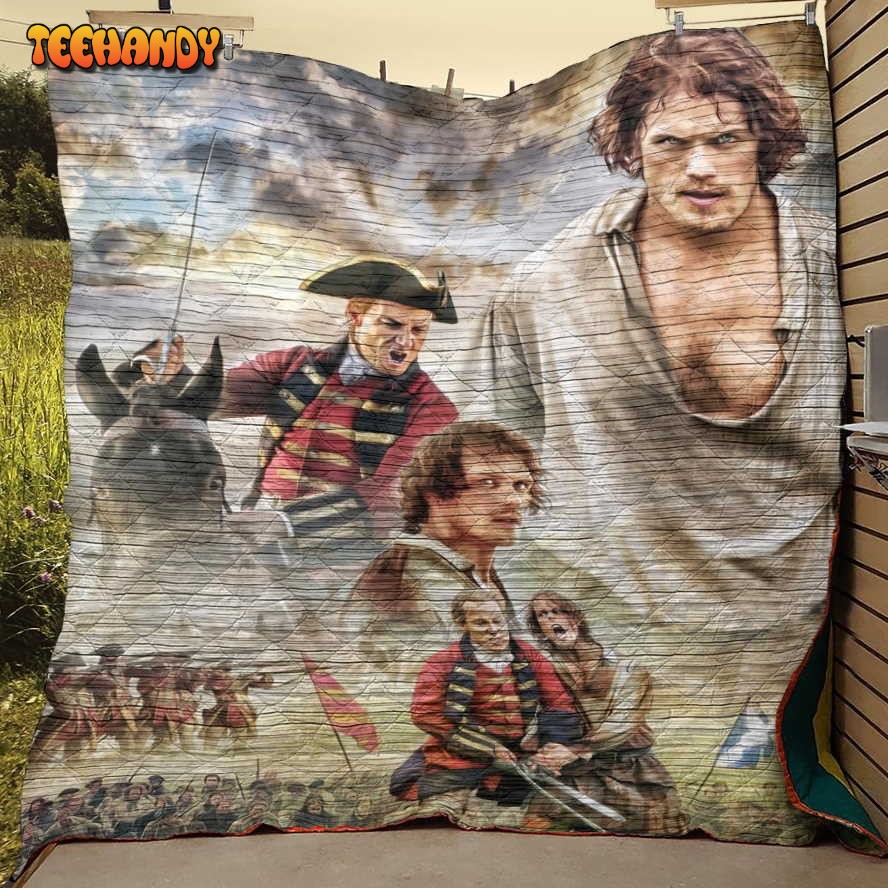 Outlander Quint 3D Customized Quilt Blanket