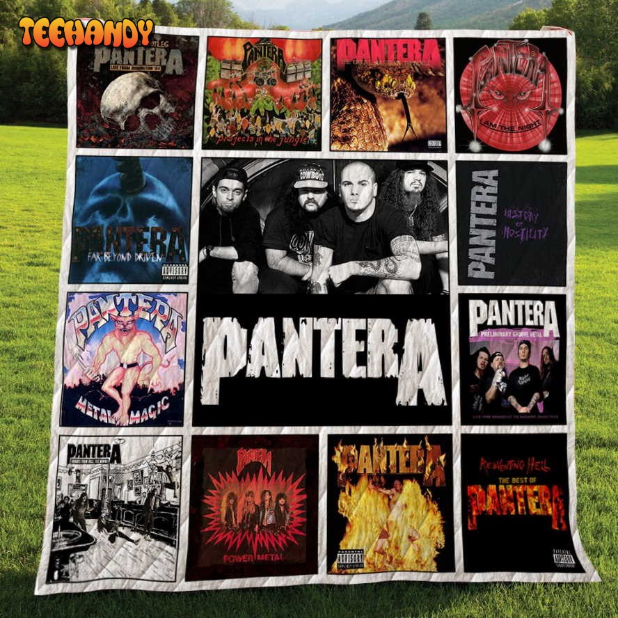 Pantera Album Quilt Blanket