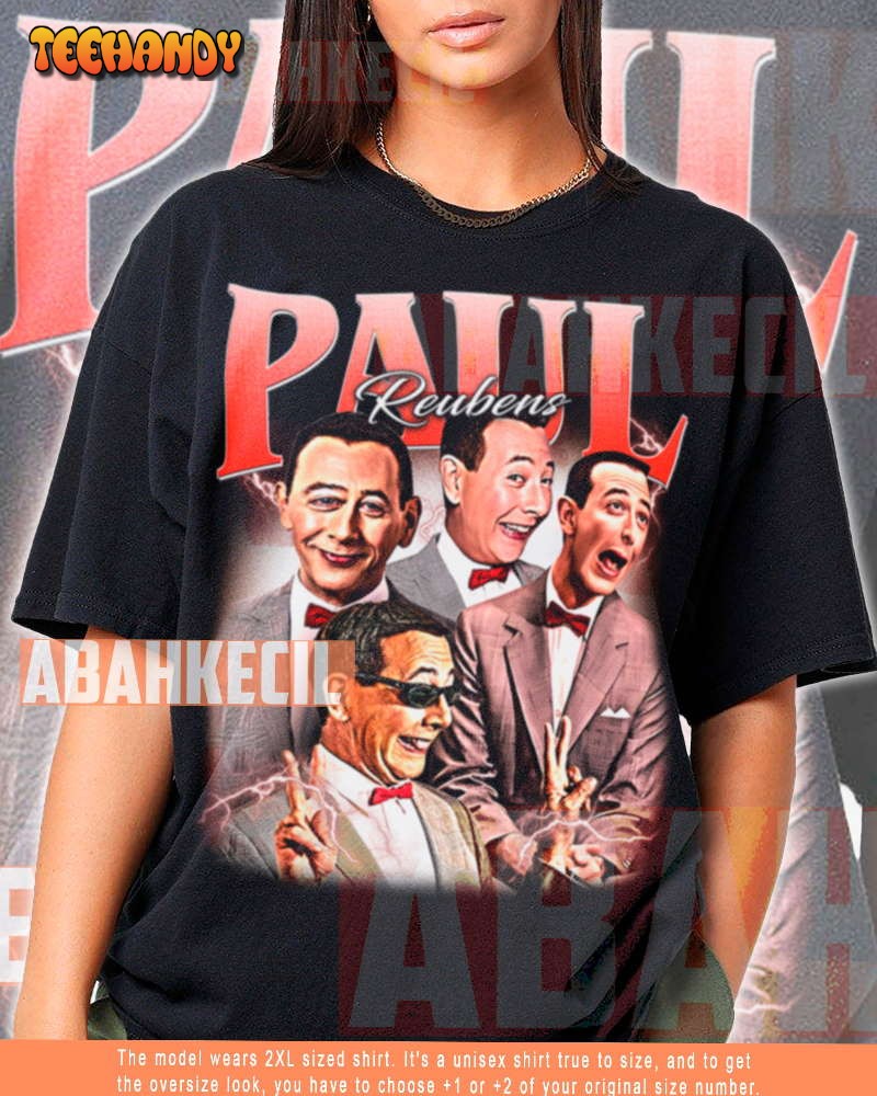 Paul Reubens Shirt Vintage 90s Movie Graphic T-Shirt