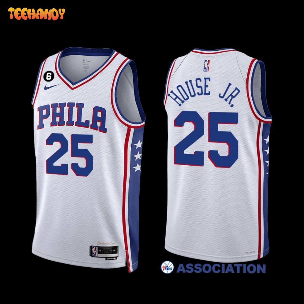 Philadelphia 76ers Danuel House Jr. 2022-23 Association Edition Jersey White