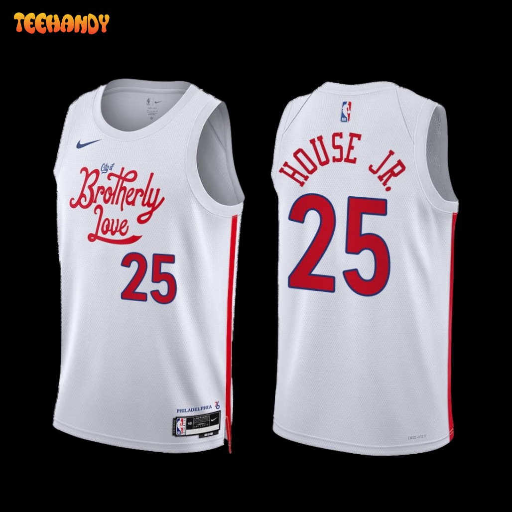 Philadelphia 76ers Danuel House Jr. 2022-23 City Edition Jersey White