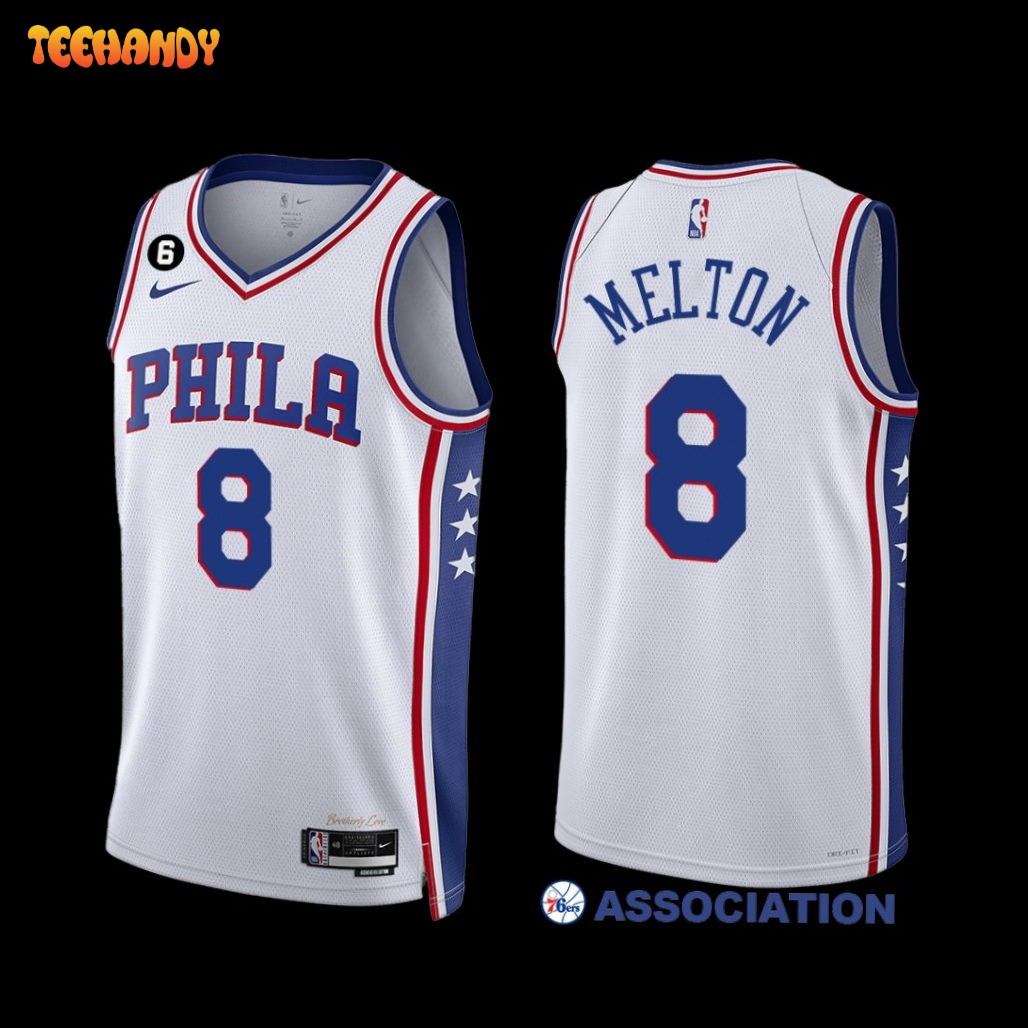 Philadelphia 76ers De’Anthony Melton 2022-23 Association Edition Jersey White