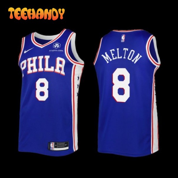 Philadelphia 76ers De’Anthony Melton 2022-23 Icon Edition Jersey Royal