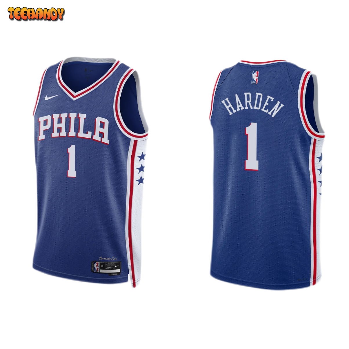 Philadelphia 76ers James Harden Royal Icon Jersey