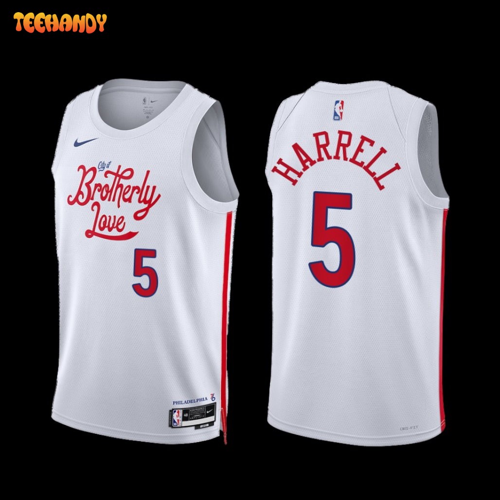 Philadelphia 76ers Montrezl Harrell 2022-23 City Edition Jersey White