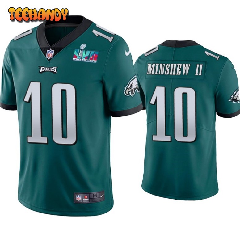 Philadelphia Eagles Gardner Minshew II Super Bowl LVII Green Limited Jersey