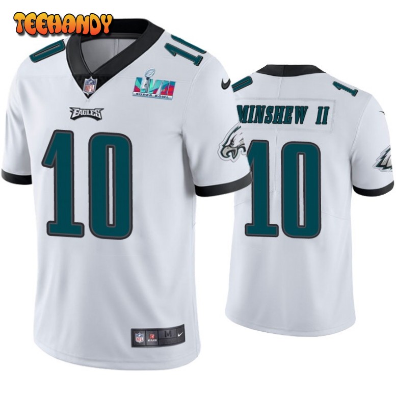 Philadelphia Eagles Gardner Minshew II Super Bowl LVII White Limited Jersey