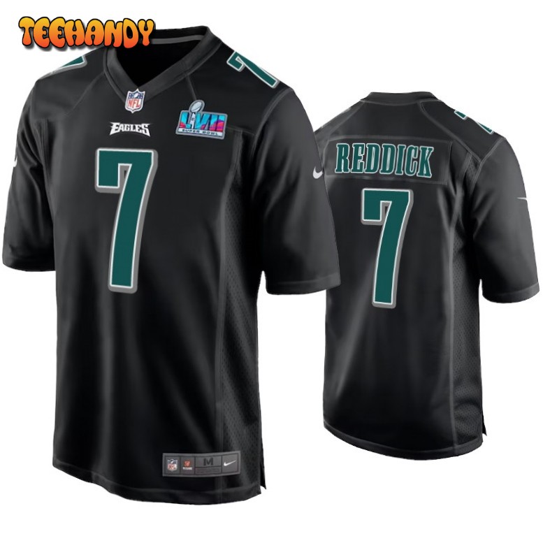 Philadelphia Eagles Haason Reddick Super Bowl LVII Black Fashion Jersey