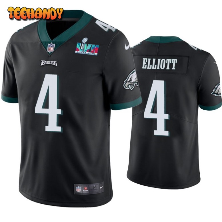 Philadelphia Eagles Jake Elliott Super Bowl LVII Black Limited Jersey