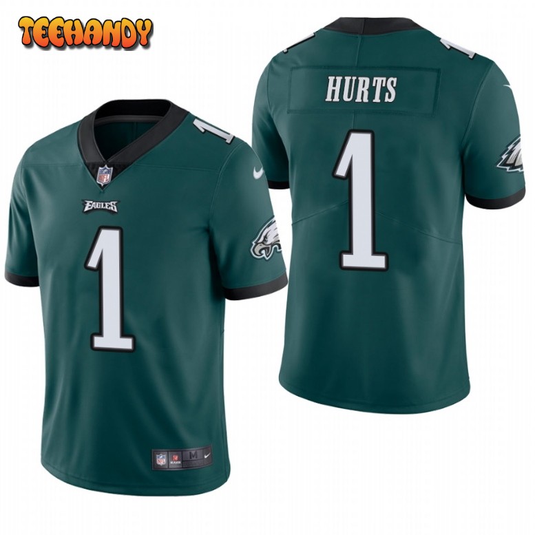 Philadelphia Eagles Jalen Hurts Green Limited Jersey