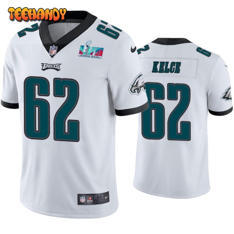 Philadelphia Eagles Jason Kelce Super Bowl LVII White Limited Jersey