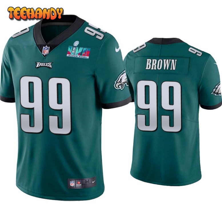 Philadelphia Eagles Jerome Brown Super Bowl LVII Green Limited Jersey