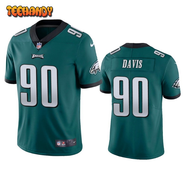 Philadelphia Eagles Jordan Davis Green Limited Jersey